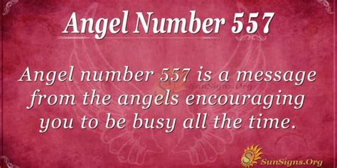 Angel Number 557 Meaning: Make Time For Yourself .